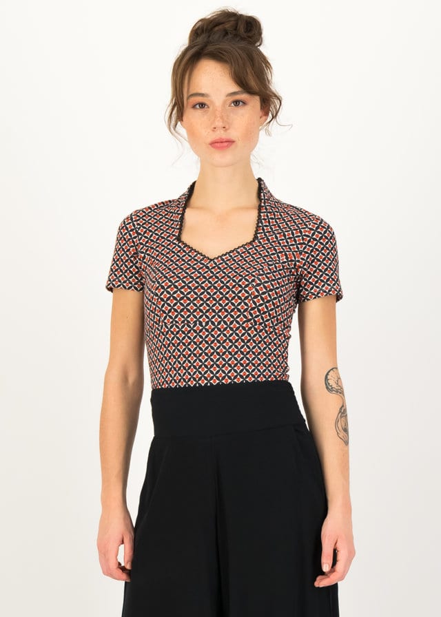 Jersey T-shirt Pow Wow Vau Weiß von blutsgeschwister