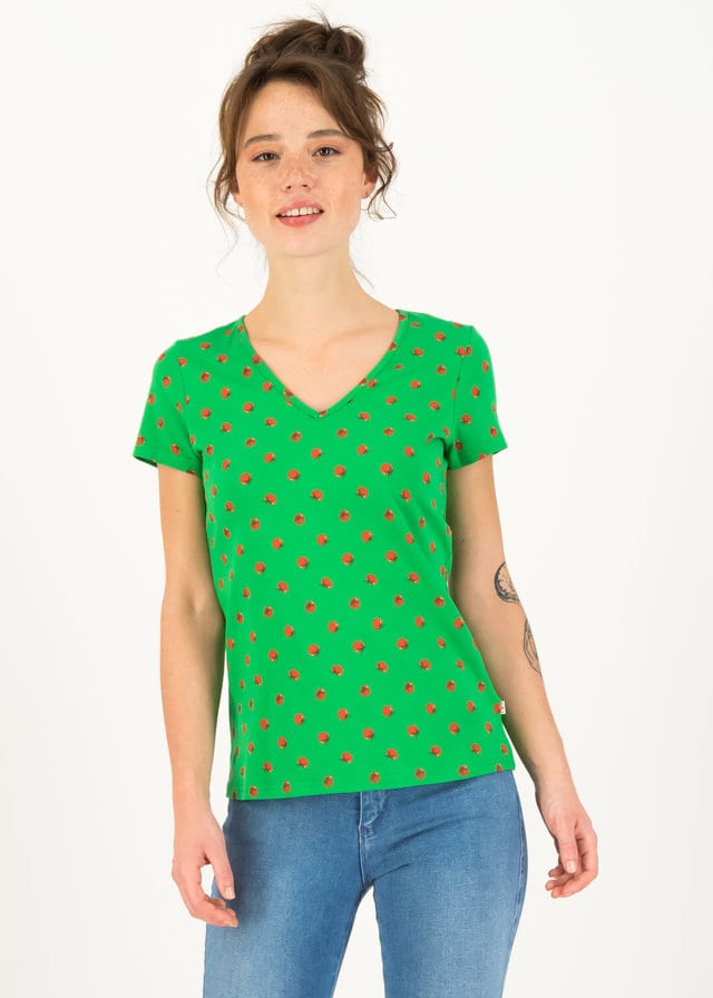 Jersey T-shirt Sunshine Camp Grün von blutsgeschwister