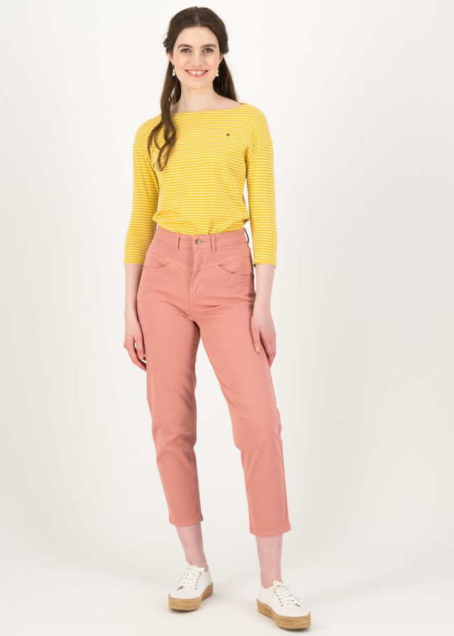 Logo High Waist Pants Rosa von blutsgeschwister