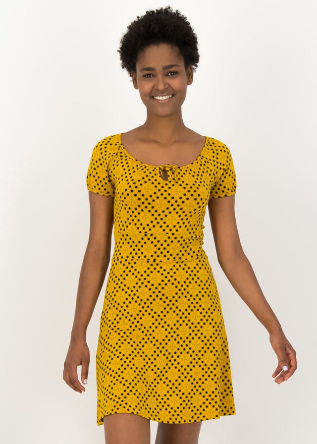 Sommerkleid Heart On Fire Gelb von blutsgeschwister
