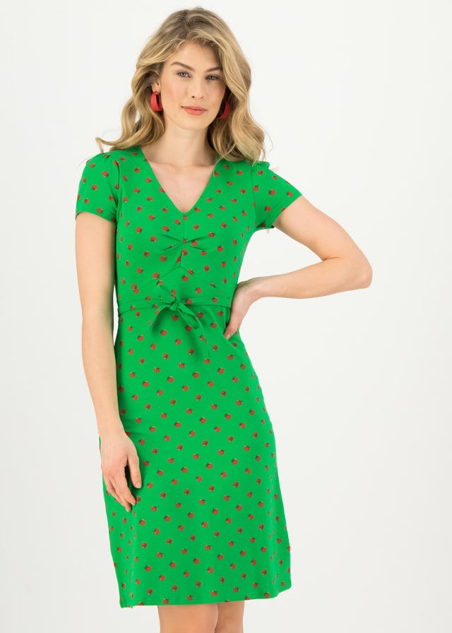 Sommerkleid Sally Tomato Grün von blutsgeschwister