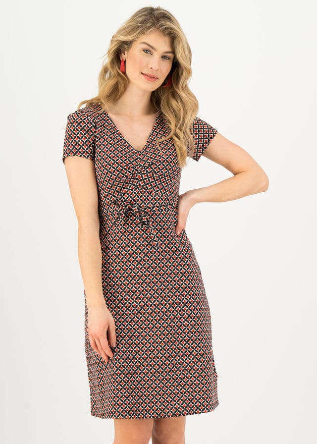 Sommerkleid Sally Tomato Weiß von blutsgeschwister