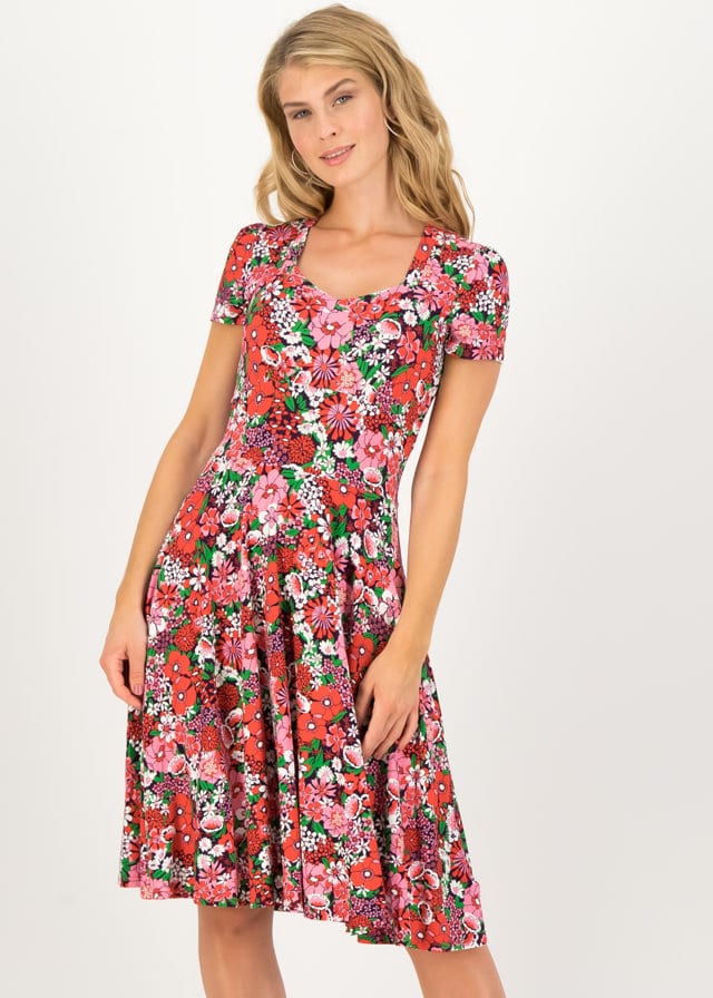 Sommerkleid Urlaub Auf Balkonien Lila von blutsgeschwister