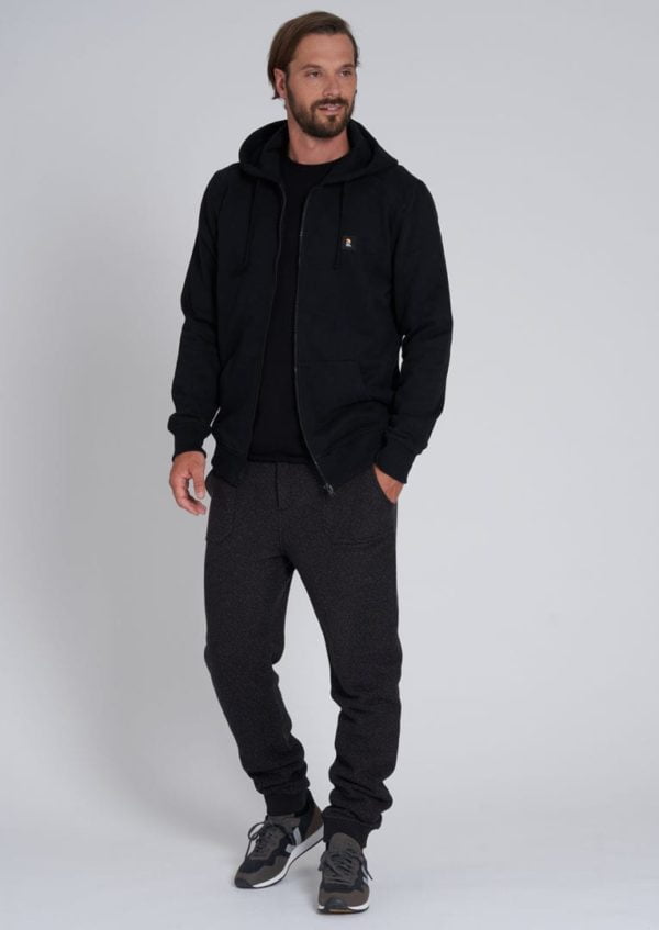 Sweatjacket ALDER #RECO Black von Recolution