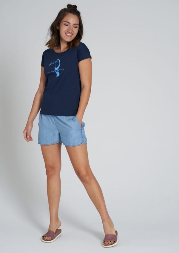 Casual T-Shirt #TUCAN Navy von Recolution