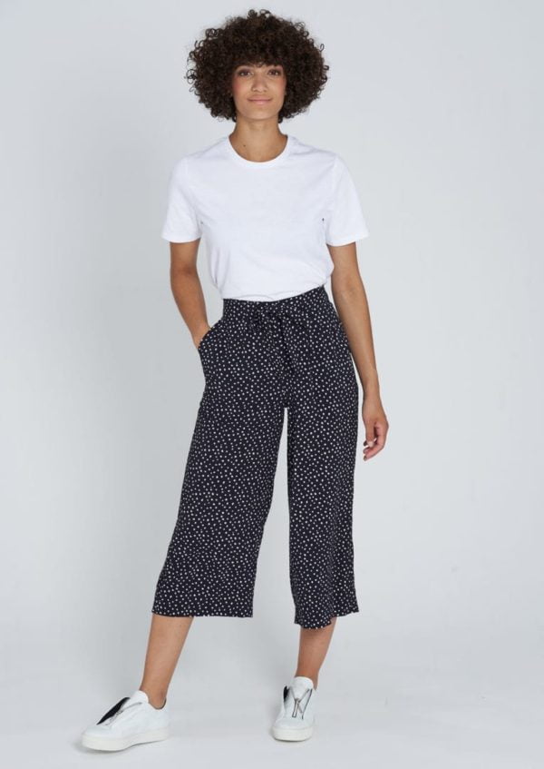 EcoVero Culotte #DOTS Navy von Recolution