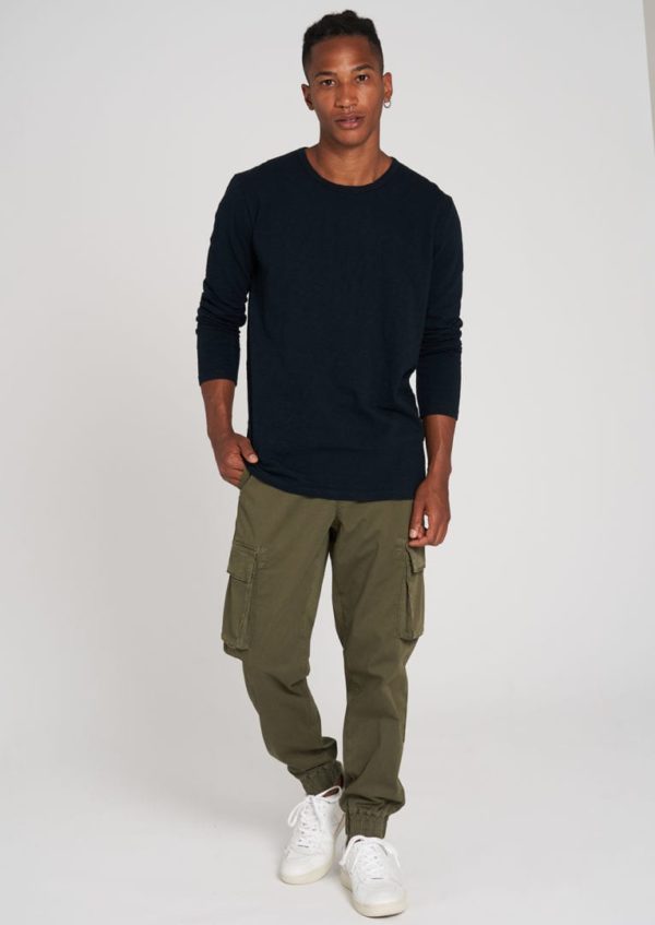 Heavy Longsleeve Navy von Recolution