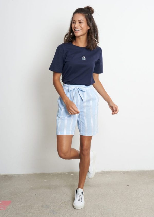 Shorts #STRIPES Dusk Blue / White von Recolution