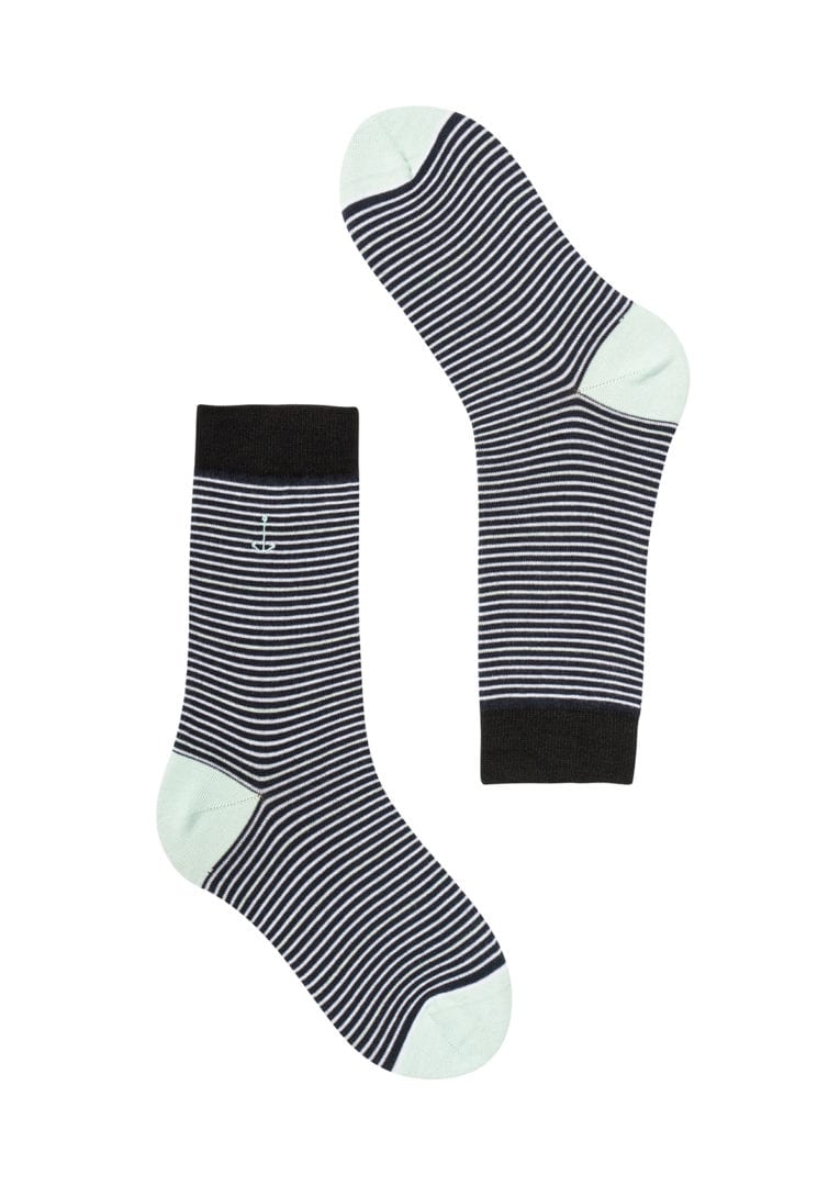 Socks OCOTILLO Navy / White / Mint von Recolution