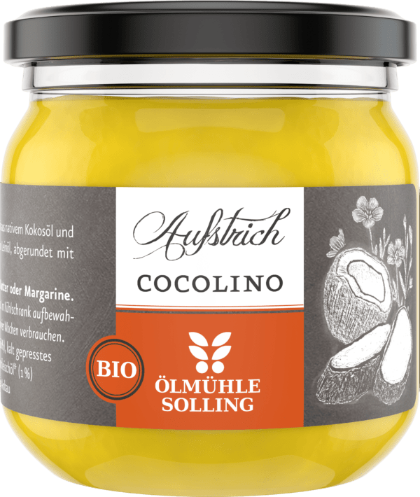 Cocolino Aufstrich mit 33 % Leinöl 160 g von Ölmühle Solling