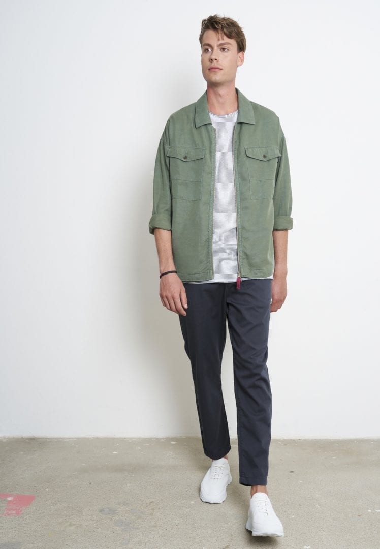 Shirt OVERSHIRT Dark Olive von Recolution