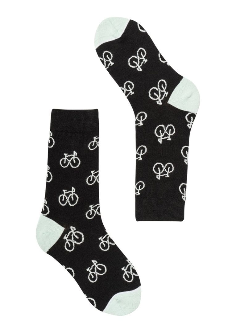 Socks BIKES Black / Mint von Recolution