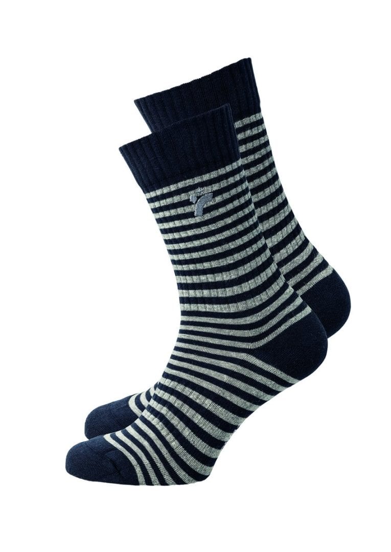 Socks CLASSIC STRIPES Black/grey von Recolution