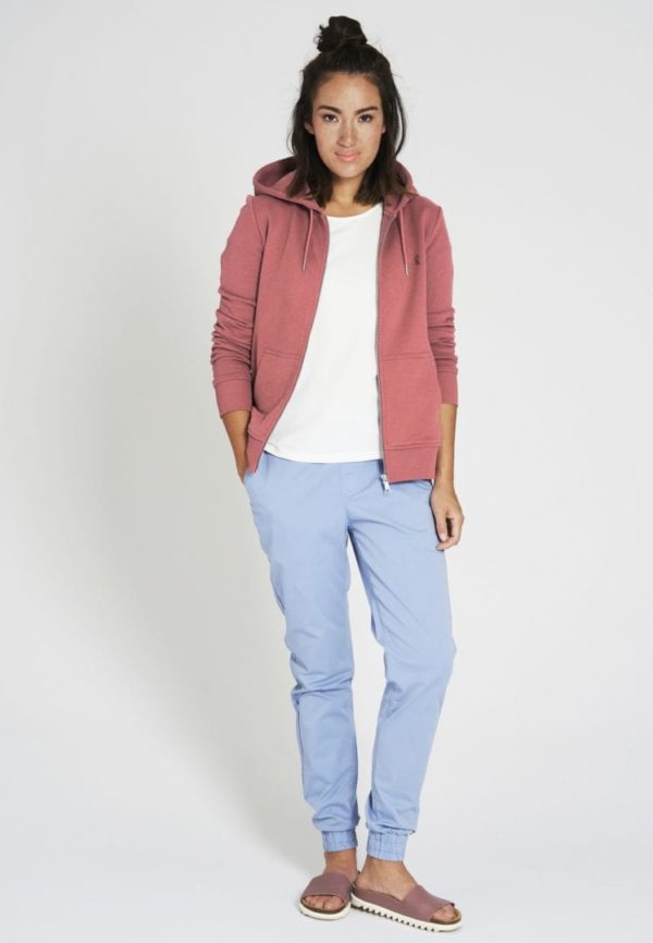 Sweatjacket BASIC Dark Rose von Recolution