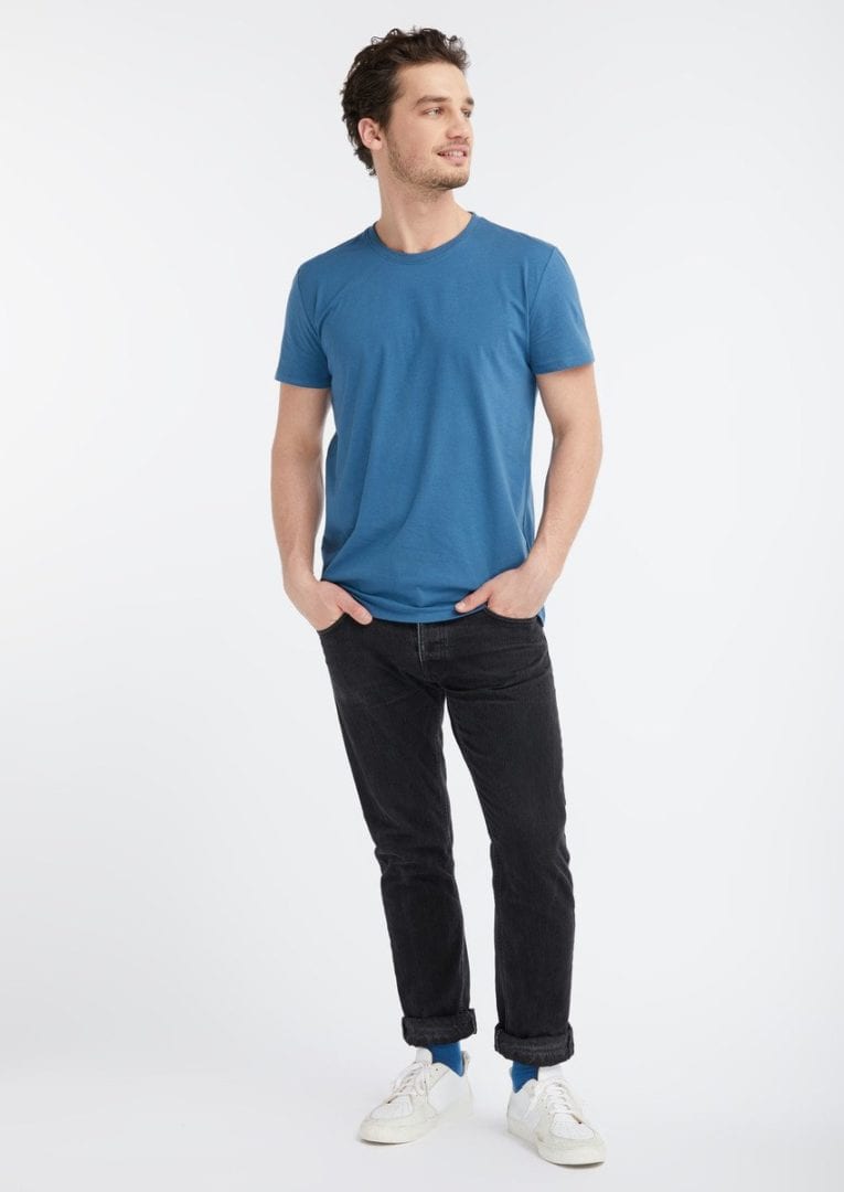 T-Shirt Basic Midnight Blue von Recolution