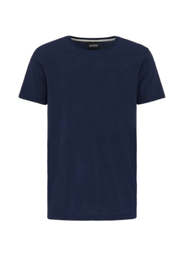 T-Shirt Basic Navy von Recolution