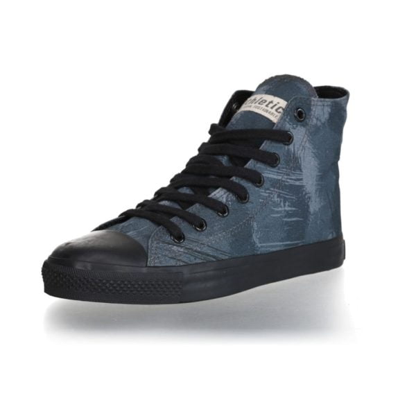 Fair Trainer Black Cap Hi Cut Collection 18 Dove Camo Indigo Jet Black von Ethletic