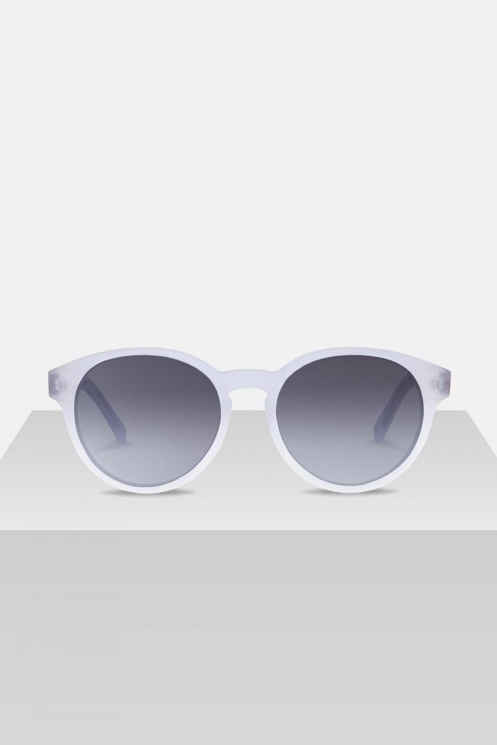Sonnenbrille Leopold - Matt Transparent von Kerbholz