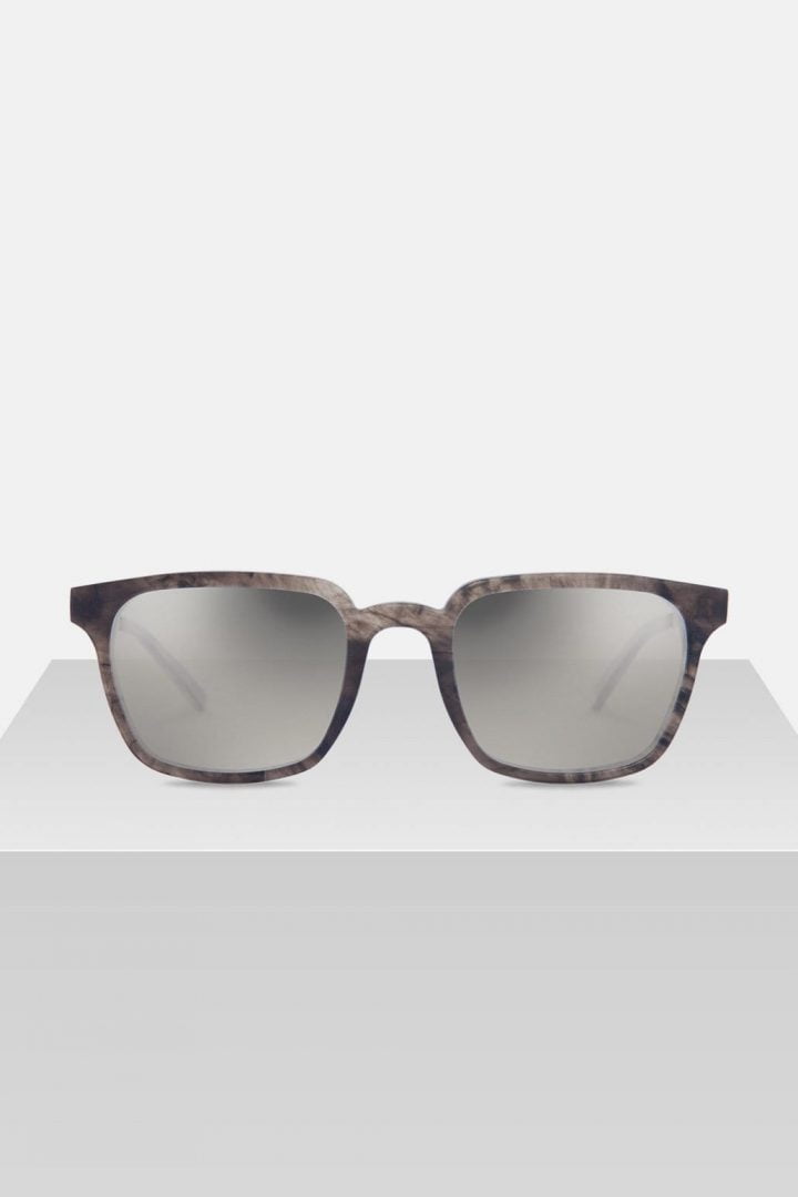 Sonnenbrille Theodor - Smokey Grey von Kerbholz