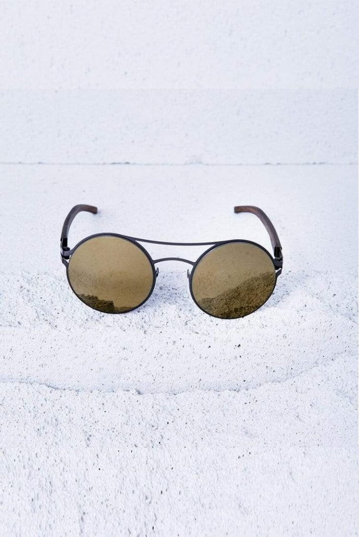 Sonnenbrille Tom - Gunmetal von Kerbholz