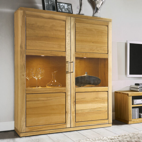 Highboard "Bianko" - Kernbuche von allnatura