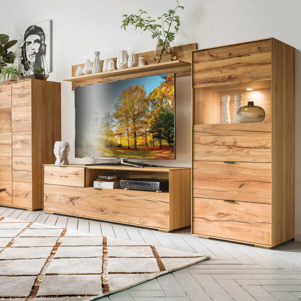 Highboard "Senera" - Wildeiche von allnatura