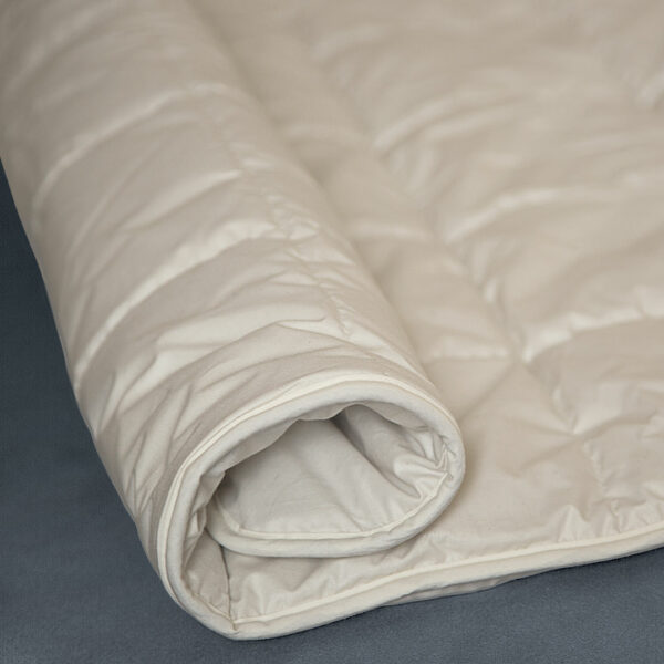 Kamelflaumhaar-Baby-Bettdecke "Cammello" - 80x80cm von allnatura