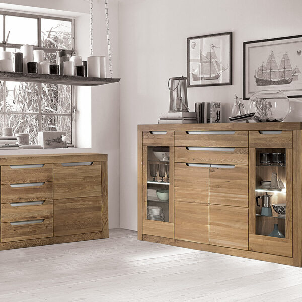 Sideboard "Savina" - Wildeiche von allnatura