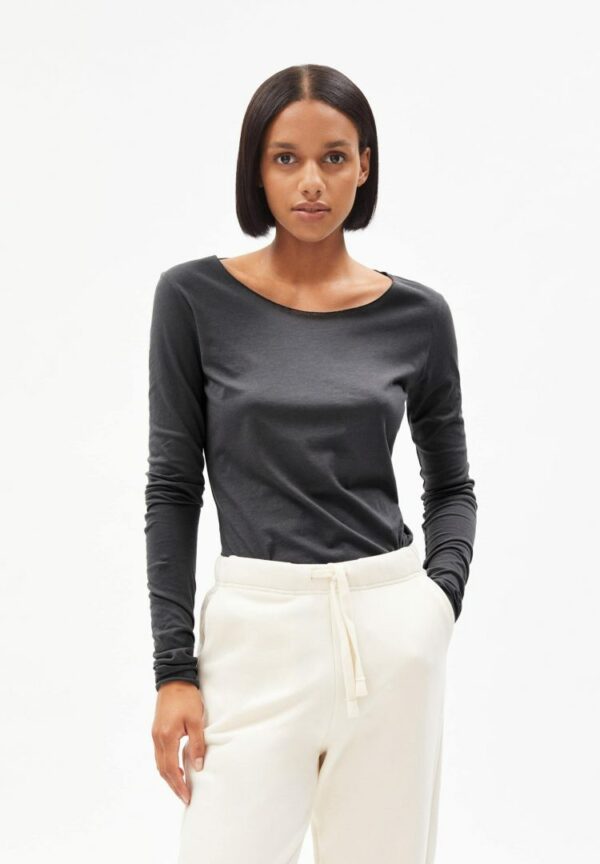 Longsleeve Evvaa Soft In Graphite von ArmedAngels