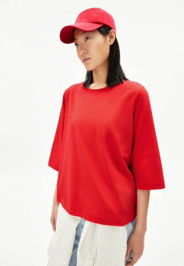 Longsleeve Mariaa In Dark Poppy von ArmedAngels