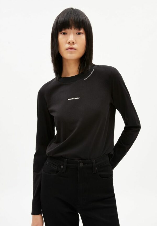 Longsleeve Taami Logomania In Black von ArmedAngels