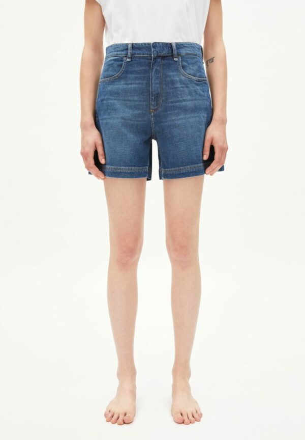 Shorts Aaneli Hemp In Dark Mud Blue von ArmedAngels