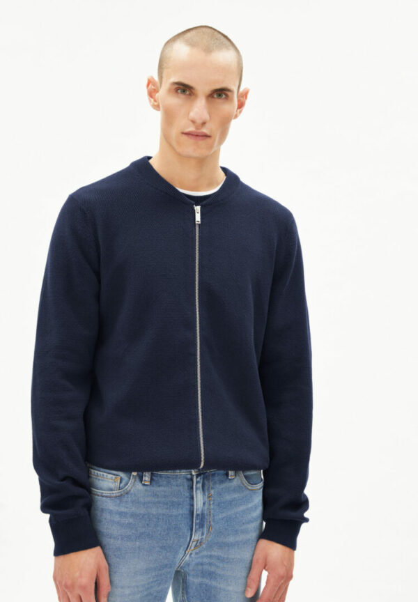 Strickjacke Aagadi Compact In Depth Navy von ArmedAngels