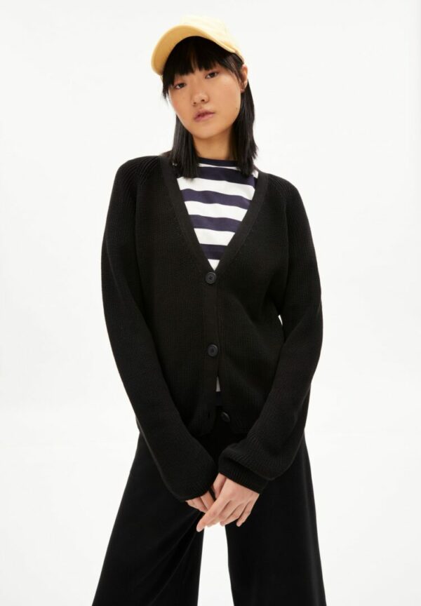 Strickjacke Adrinaa Soft In Black von ArmedAngels
