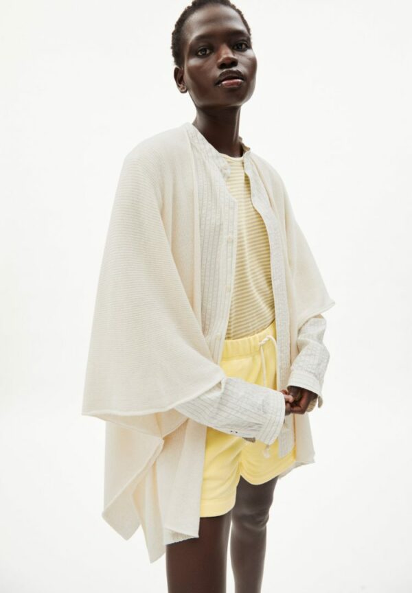 Strickjacke Alvaa Lino In Offwhite von ArmedAngels