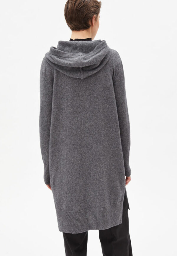 Strickjacke Warmaa In Mid Grey Melange von ArmedAngels