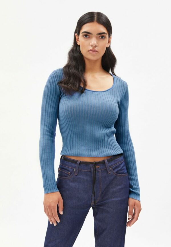 Strickpullover Alaani Crewneck In Cloudbusting von ArmedAngels