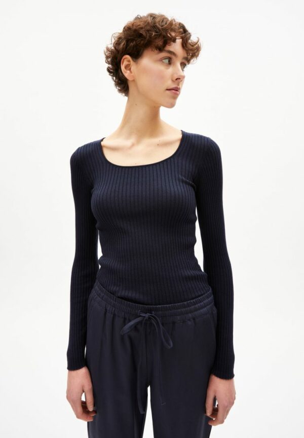 Strickpullover Alaani Crewneck In Night Sky von ArmedAngels