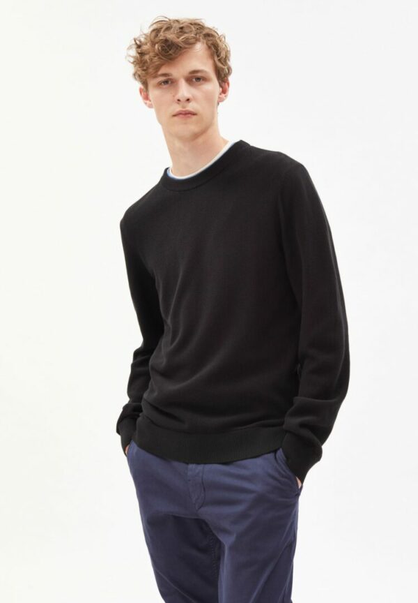 Strickpullover Graano Compact In Black von ArmedAngels