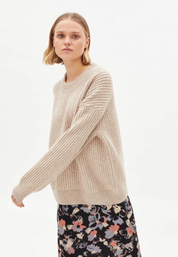 Strickpullover Hilariaa Soft In Light Desert Melange von ArmedAngels