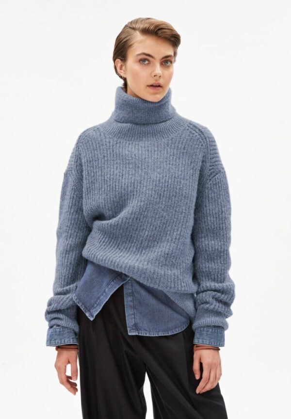 Strickpullover Ilsiaa In Light Shadow Blue von ArmedAngels