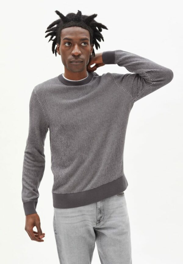 Strickpullover Laavo In Acid Black von ArmedAngels