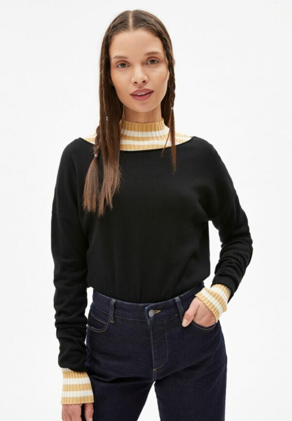 Strickpullover Ladaa In Black von ArmedAngels