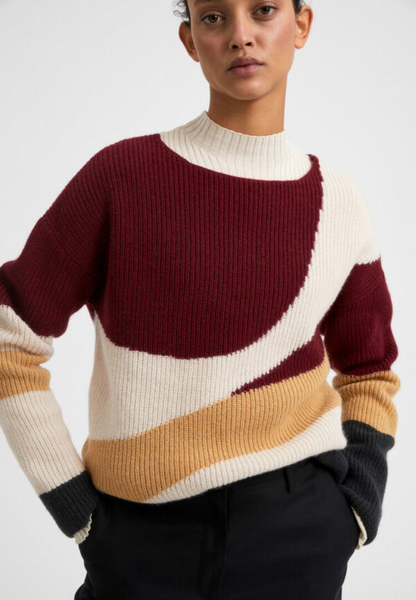 Strickpullover Miyaa Soft Hills In Ruby Red von ArmedAngels