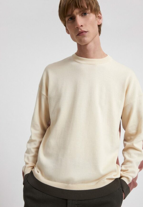 Strickpullover Naathan Earthcolors® In Undyed-natural Dusty Rose von ArmedAngels