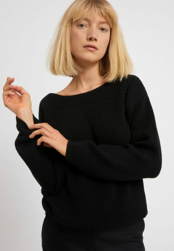 Strickpullover Raachela Solid In Black von ArmedAngels