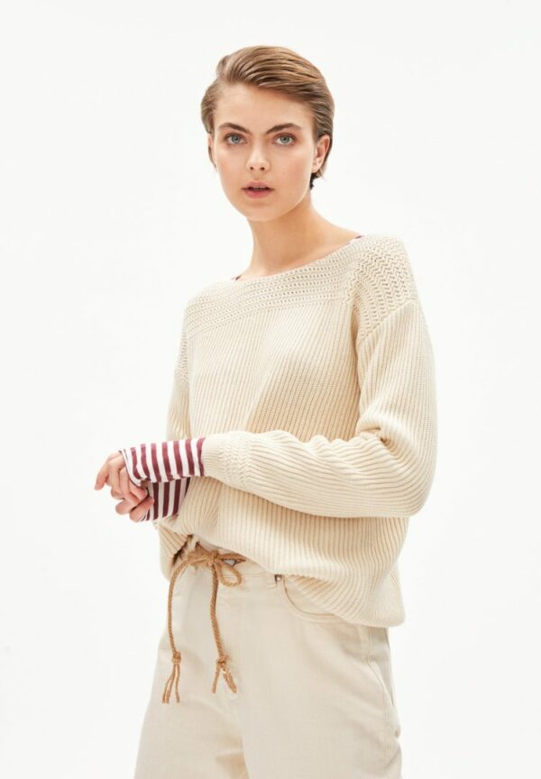Strickpullover Raachela Solid In Undyed von ArmedAngels