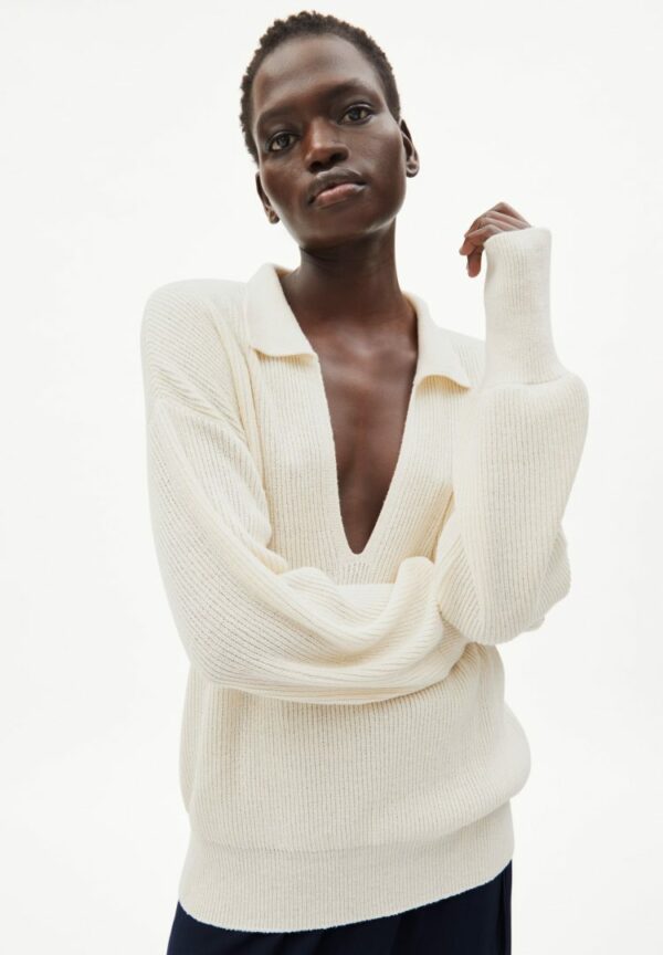 Strickpullover Ranaa Lino In Offwhite von ArmedAngels