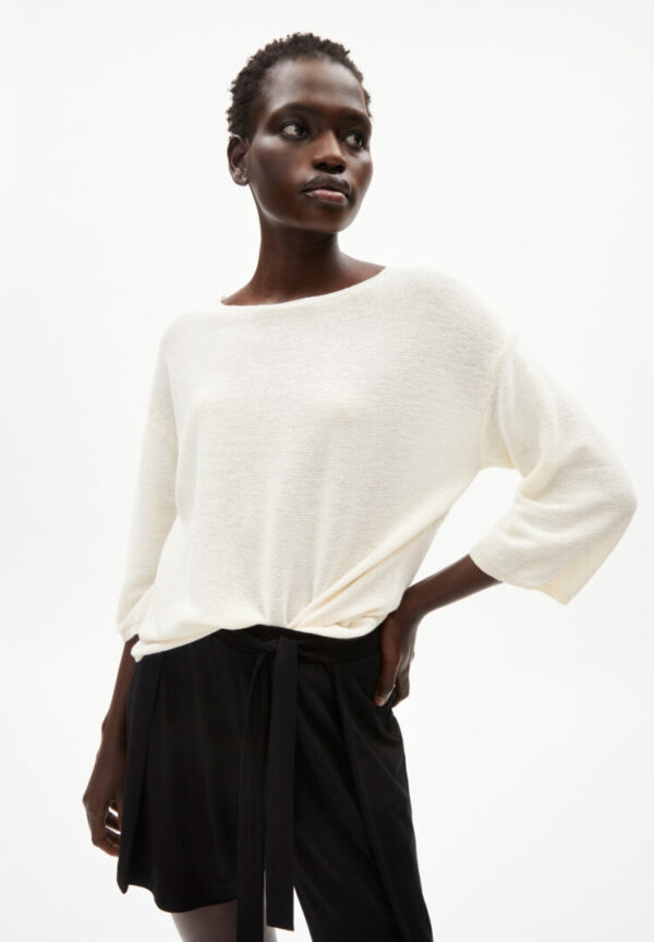 Strickpullover Rathaa Lino In Offwhite von ArmedAngels