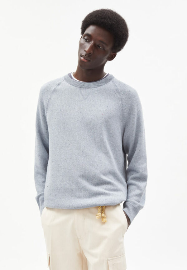 Strickpullover Svetaa Denim In Faded Blue von ArmedAngels